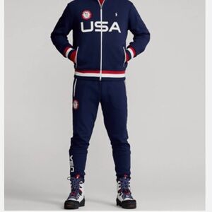 Polo Ralph Lauren US Open 2014 Uniform  Athletic Performance Pant Navy Blue S